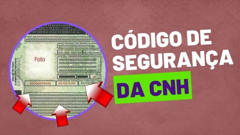 Onde Fica O C Digo De Seguran A Da Cnh