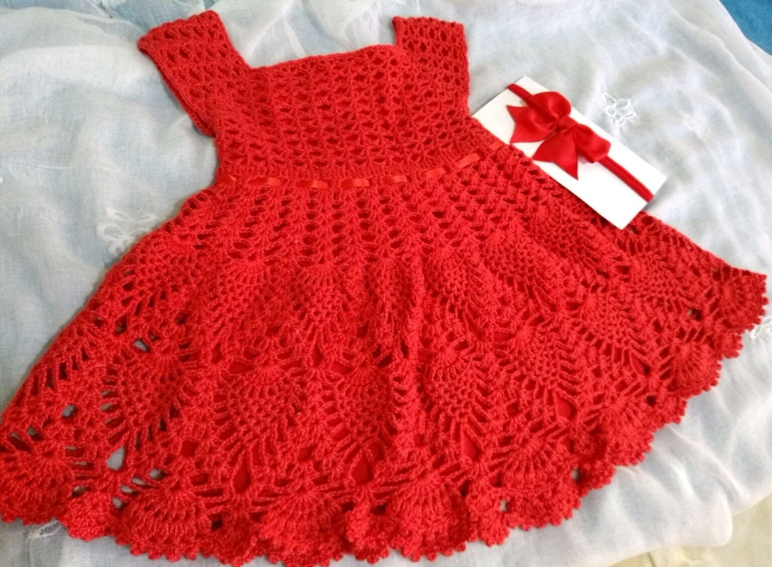 sonhar com vestido crochê