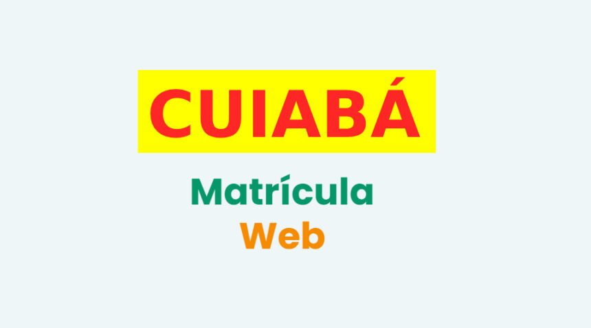 Matrícula Web Cuiabá
