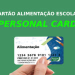 Cartão Alimentação Escolar Personal Card