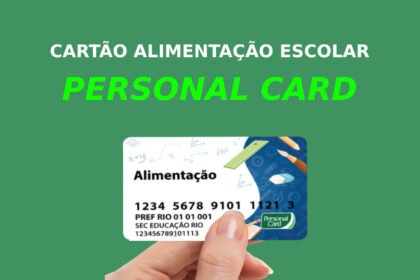 Cartão Alimentação Escolar Personal Card