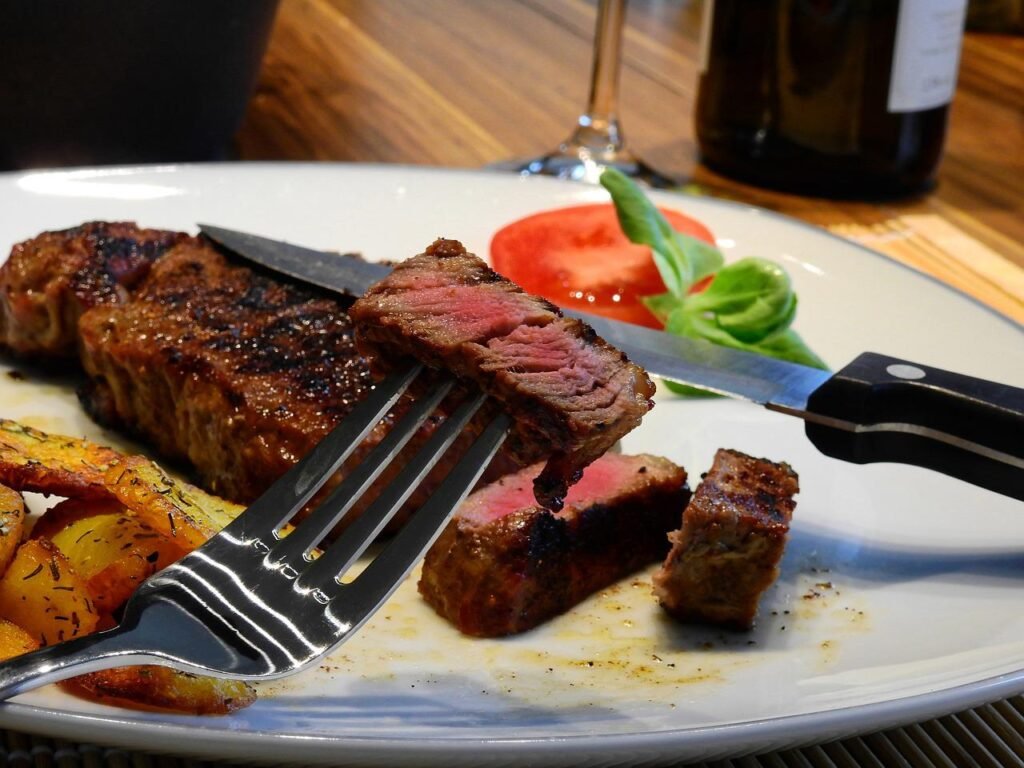 Preços da carnes, peixes e frangos no restaurante Outback Steakhouse