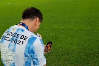Messi em Chamada de Vídeo