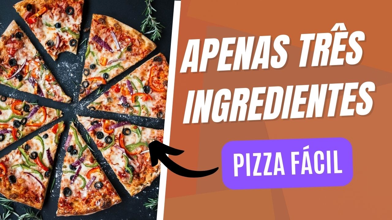 pizza de liquidificador 3 ingredientes
