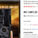Placa Mãe X570 Aliexpress
