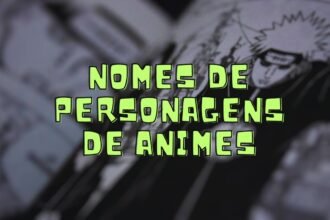 nomes de personagens de animes