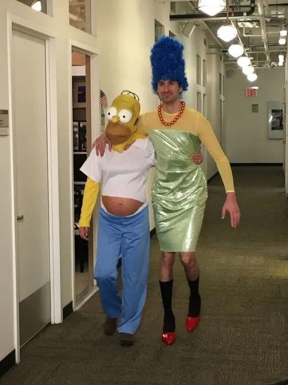Fantasias de Carnaval para Casal - Criativas - Homer e Marge