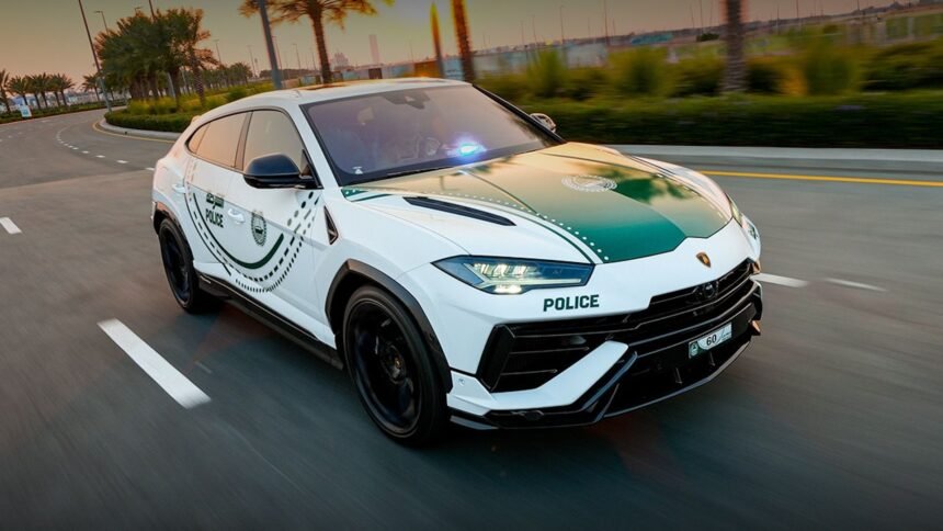 Lamborghini Urus é a nova arma da polícia de Dubai contra o crime