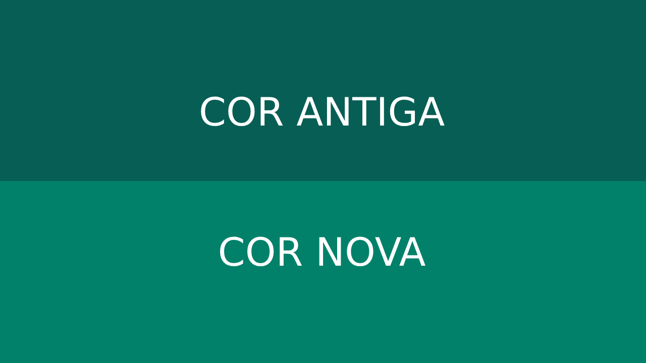 whatsapp mudou de cor