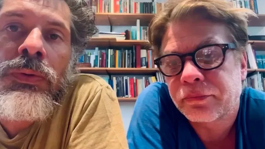 Fabio Assunção e Daniel Alvim comentam sobre vídeo com briga: "Amigos são assim"