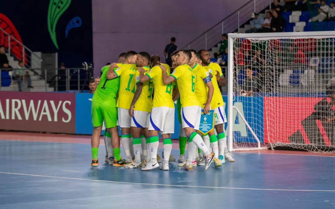 Jogo do Brasil x Costa Rica: onde assistir à Copa do Mundo de Futsal (24/9)
