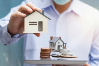 Negociando a entrada na compra de um apartamento em construção