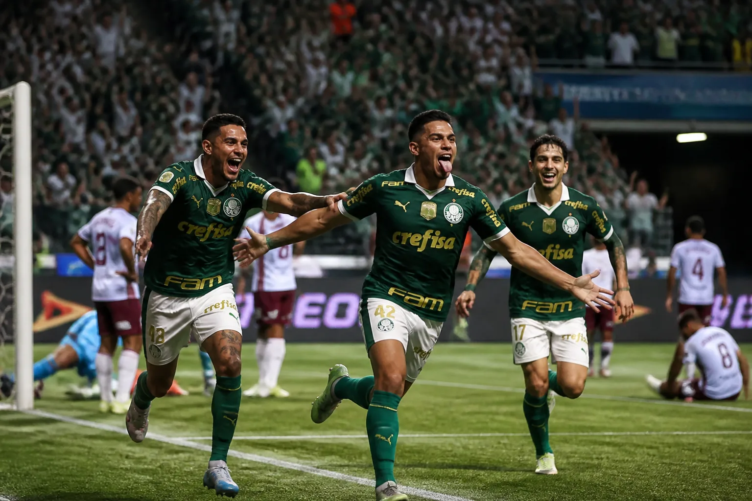 Palmeiras goleia Jacuipense e avança às oitavas da Copa do Brasil