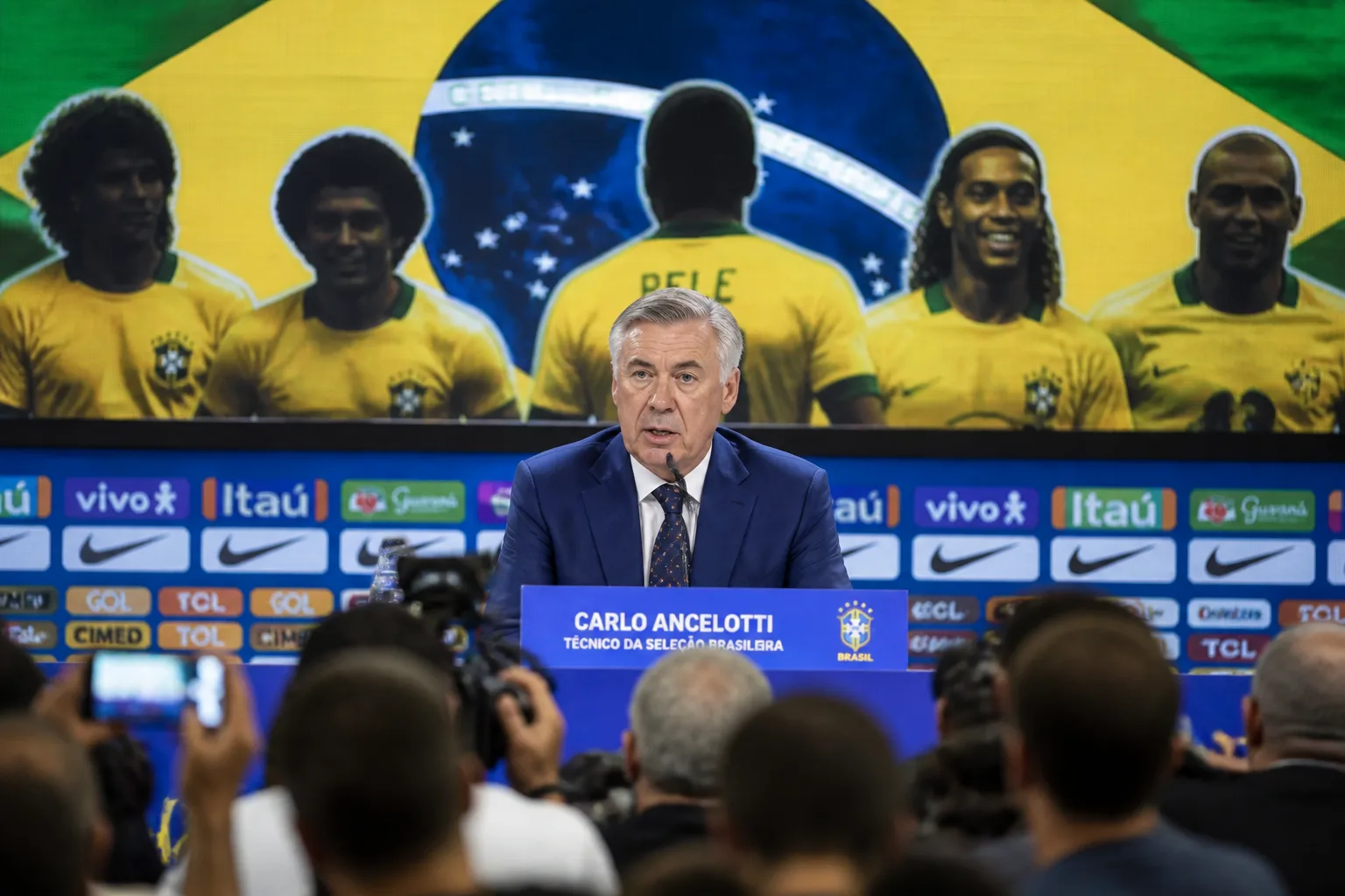 Ancelotti anuncia convocados do Brasil para a Copa do Mundo 2026