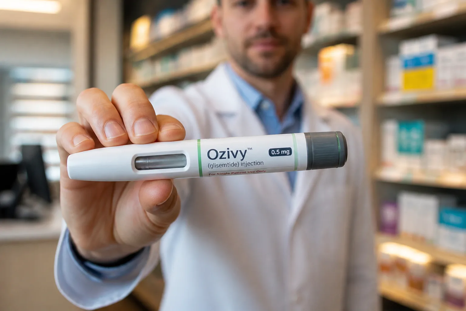 Anvisa aprova Ozivy, caneta sintética análoga ao Ozempic