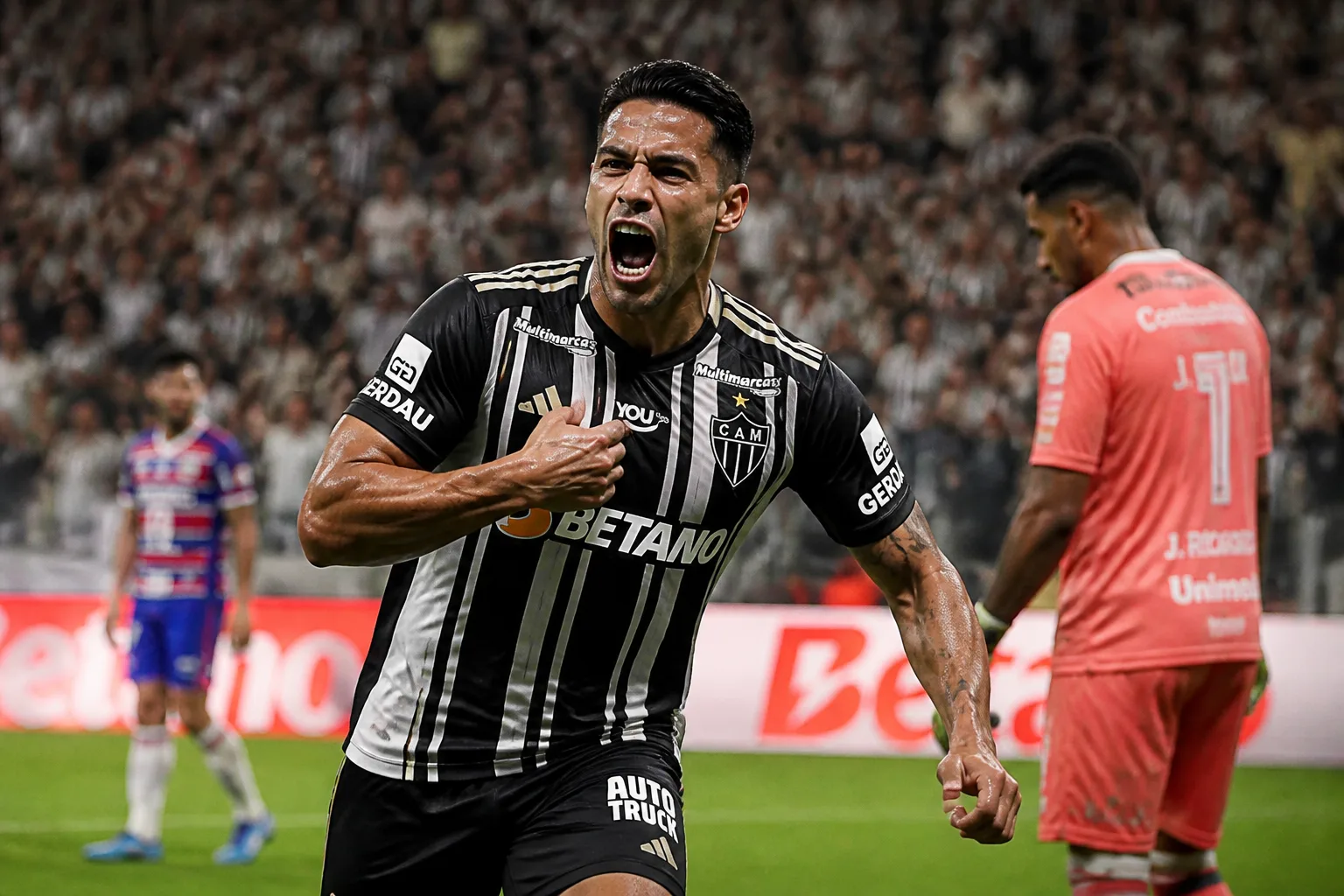 Athletic-MG vence Fortaleza e se aproxima do G6 na Série B