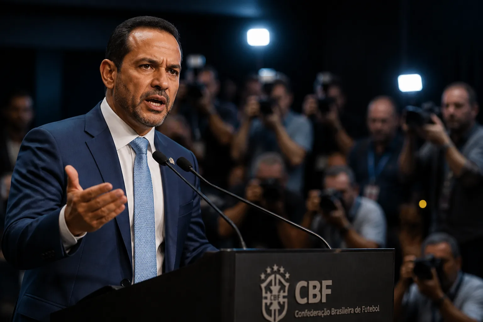 CBF fala sobre lesão de Neymar e autonomia de Ancelotti