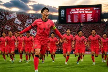 Coreia do Sul divulga lista de convocados para a Copa do Mundo 2026