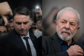 Flávio Bolsonaro lidera rejeição em pesquisa; Lula também é mal visto