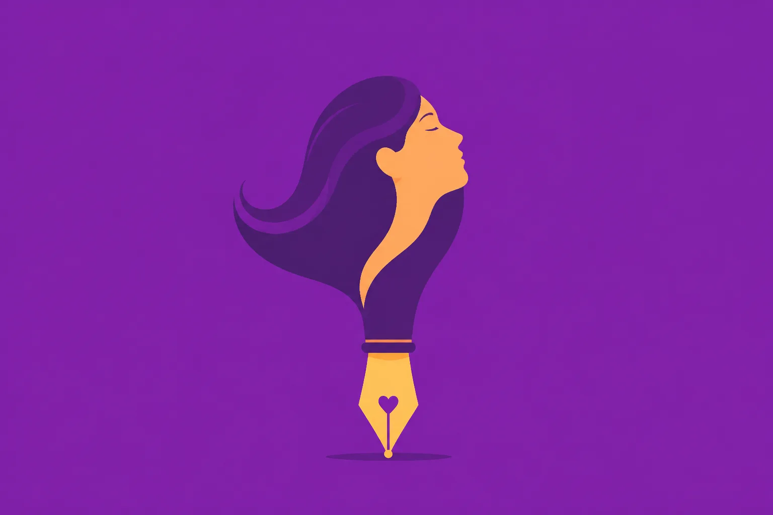 Ilustração minimalista sobre Frases de empoderamento feminino