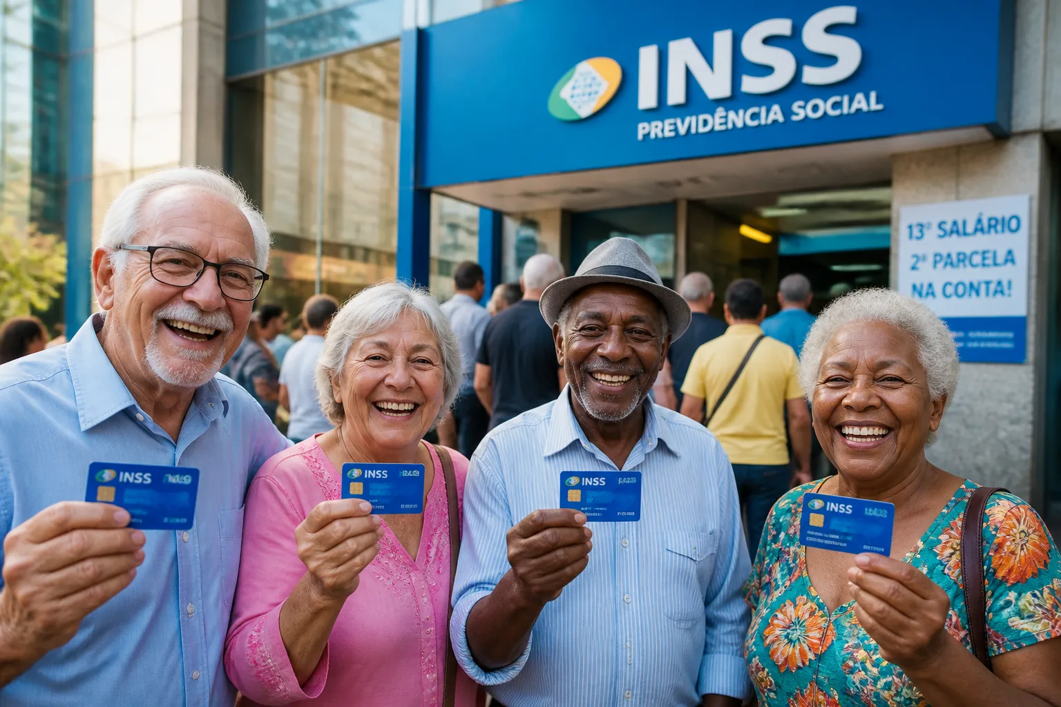 INSS inicia pagamento da segunda parcela do 13º salário