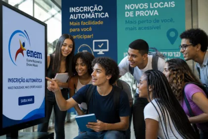 MEC implementa inscrição automática e novos locais para o Enem