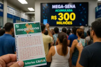 Mega-Sena acumula e prêmio especial chega a R$ 300 milhões