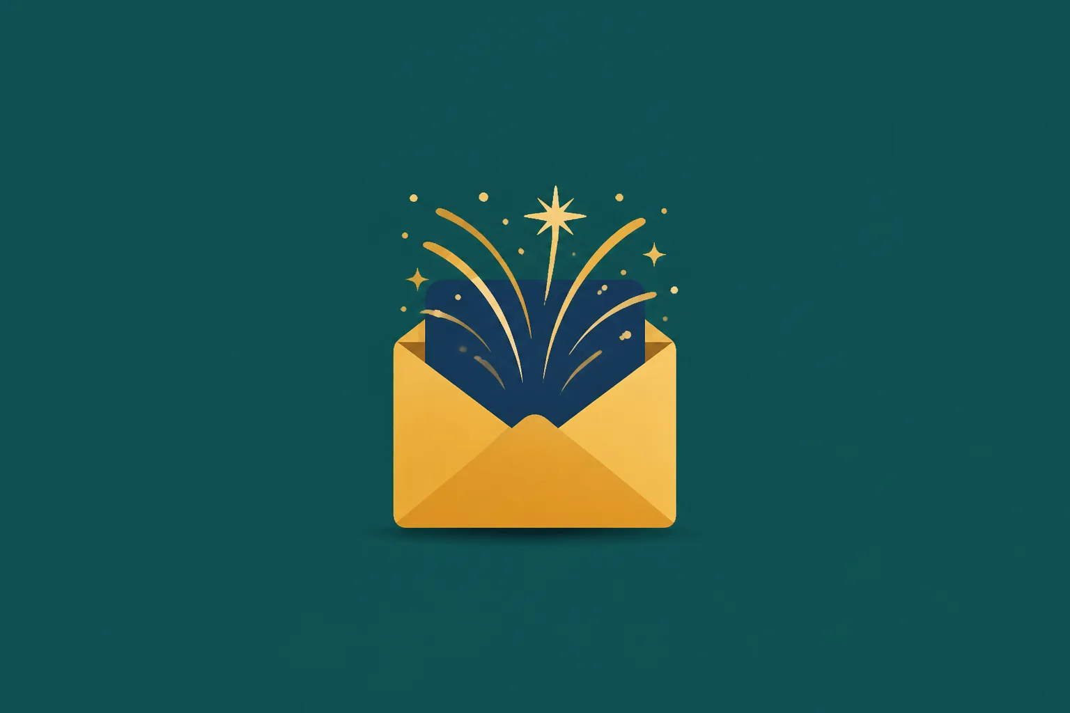 Ilustração minimalista sobre Mensagens de feliz ano novo