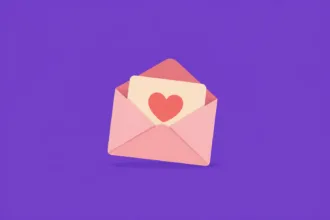 Ilustração minimalista sobre Mensagens para aniversariantes tímidos