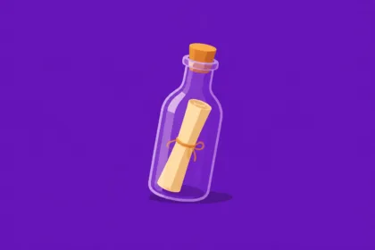 Ilustração minimalista sobre Mensagens para inspirar criatividade