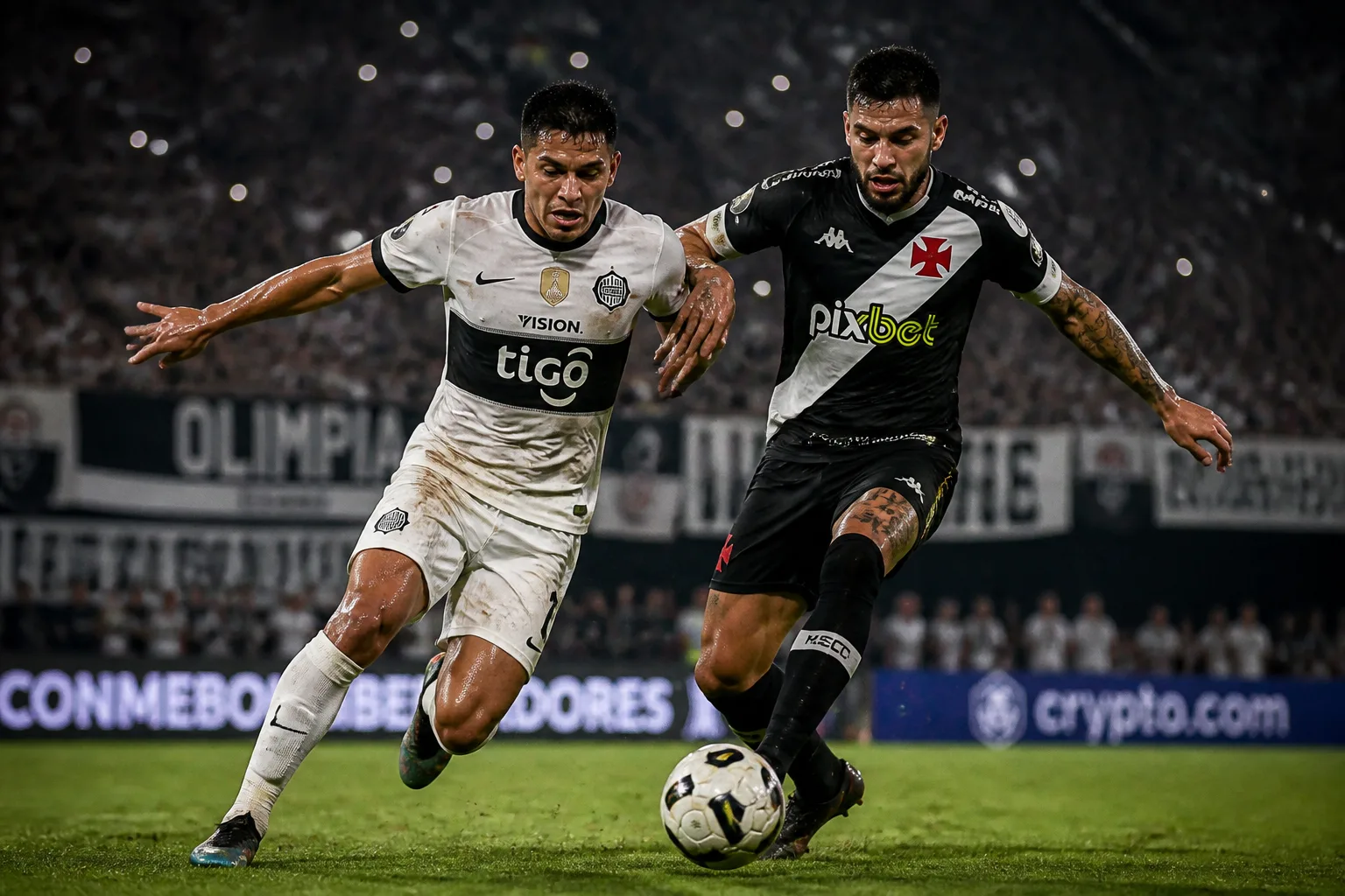 Olimpia e Vasco duelam por liderança na Sul-Americana