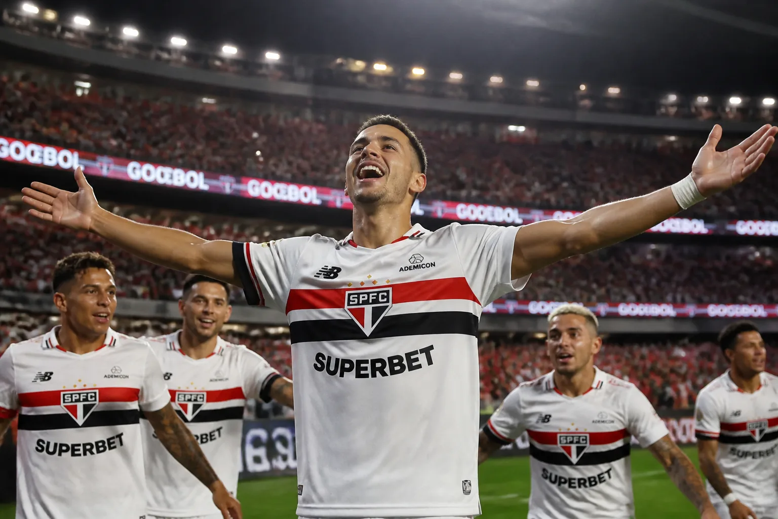 São Paulo vence Boston River e avança nas oitavas da Sul-Americana
