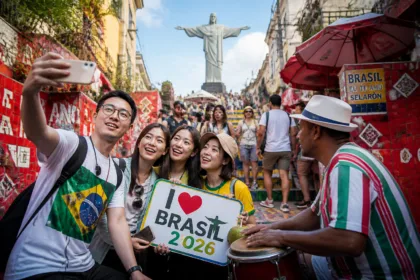 Turismo estrangeiro no Brasil movimenta R$ 20,2 bilhões em 2026