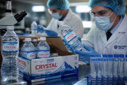 Anvisa recolhe lote de água Crystal por contaminação bacteriana