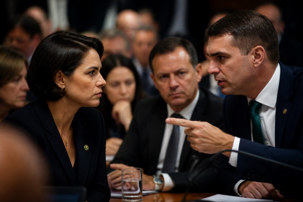 Atritos entre Michelle e Flávio Bolsonaro mobilizam o PL