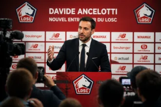 Davide Ancelotti é anunciado como técnico do Lille, na França
