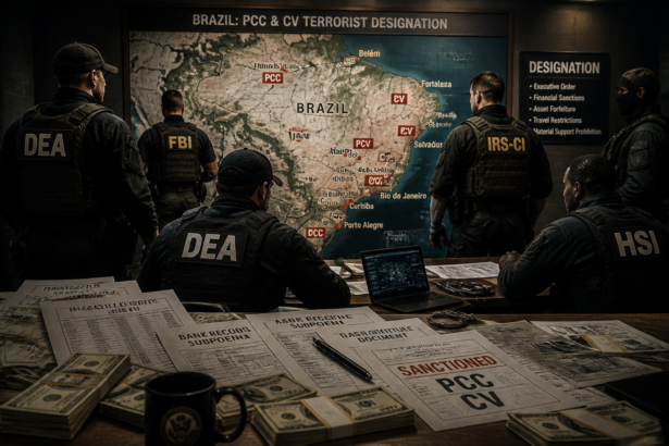 EUA classificam PCC e CV como organizações terroristas