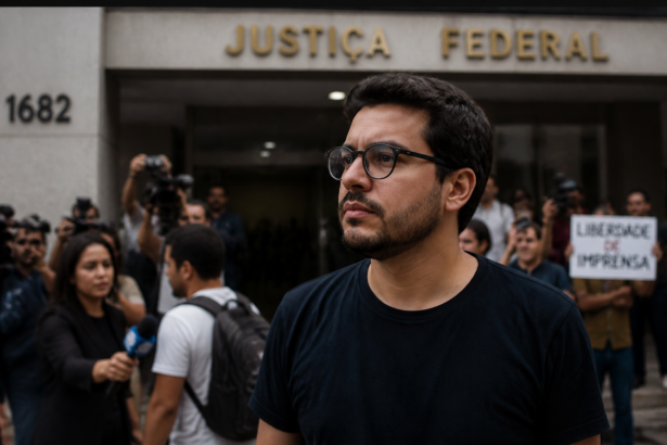 Justiça determina prisão de jornalista perseguido por Carla Zambelli