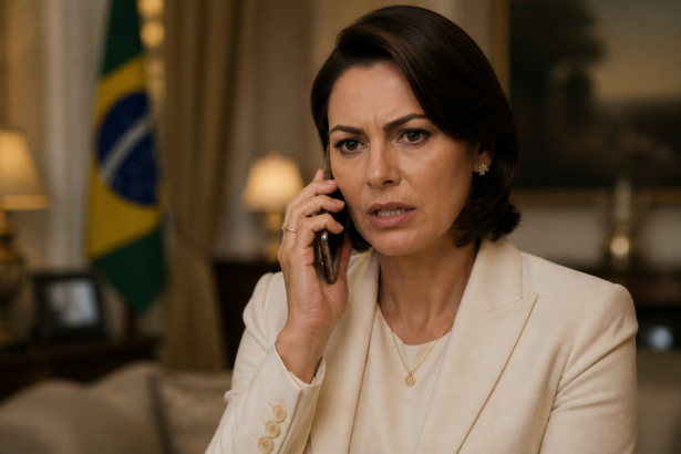 Michelle Bolsonaro expõe atrito com Flávio e fala em humilhação