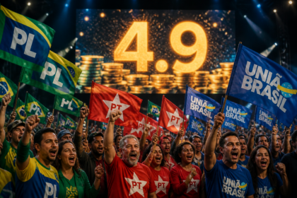 PL, PT e União concentram 40% do Fundo Eleitoral de R$ 4,9 bilhões