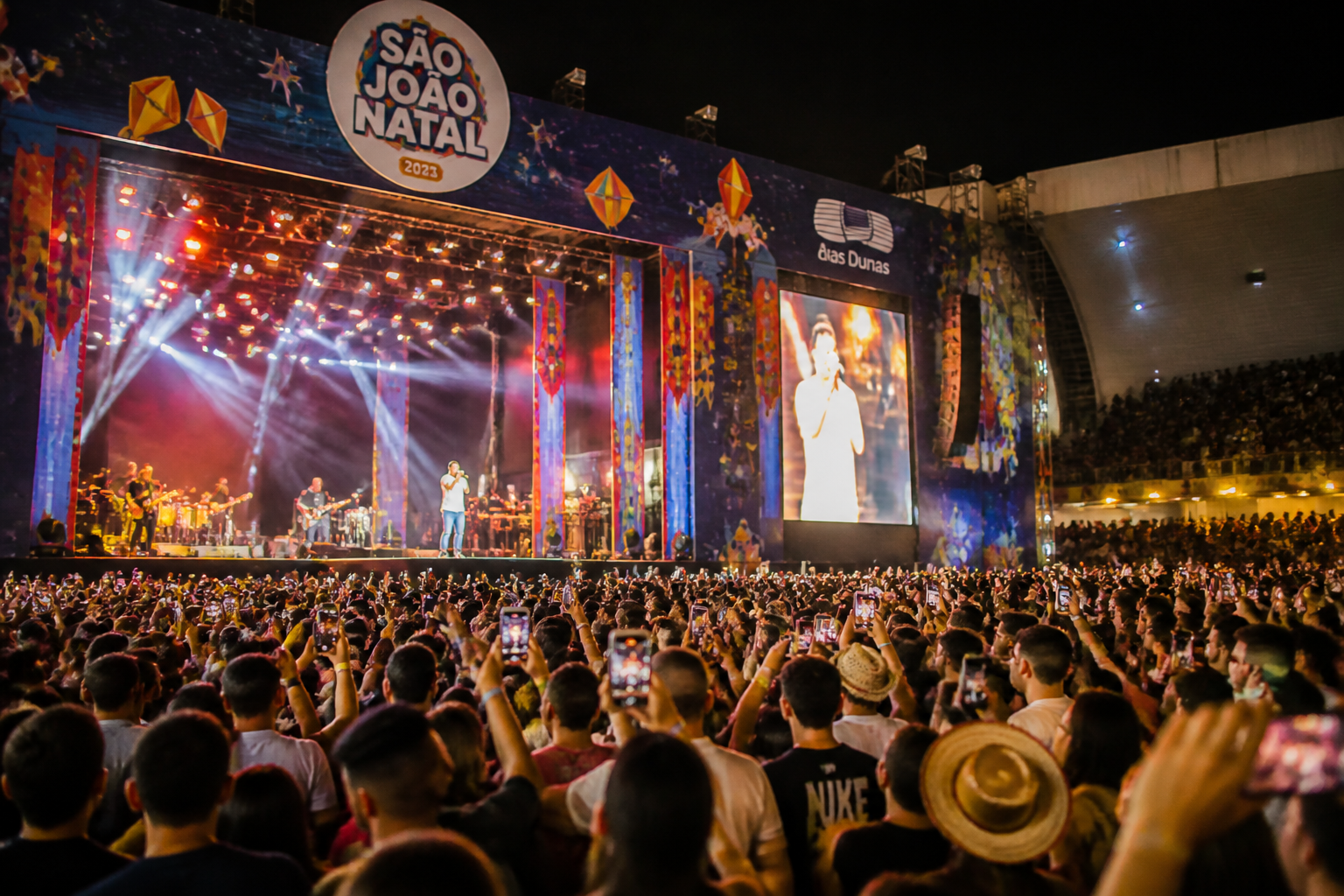 São João de Natal traz grandes shows na Arena das Dunas
