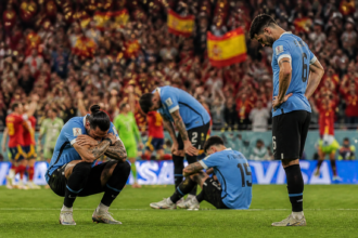 Uruguai é eliminado da Copa do Mundo após derrota para a Espanha