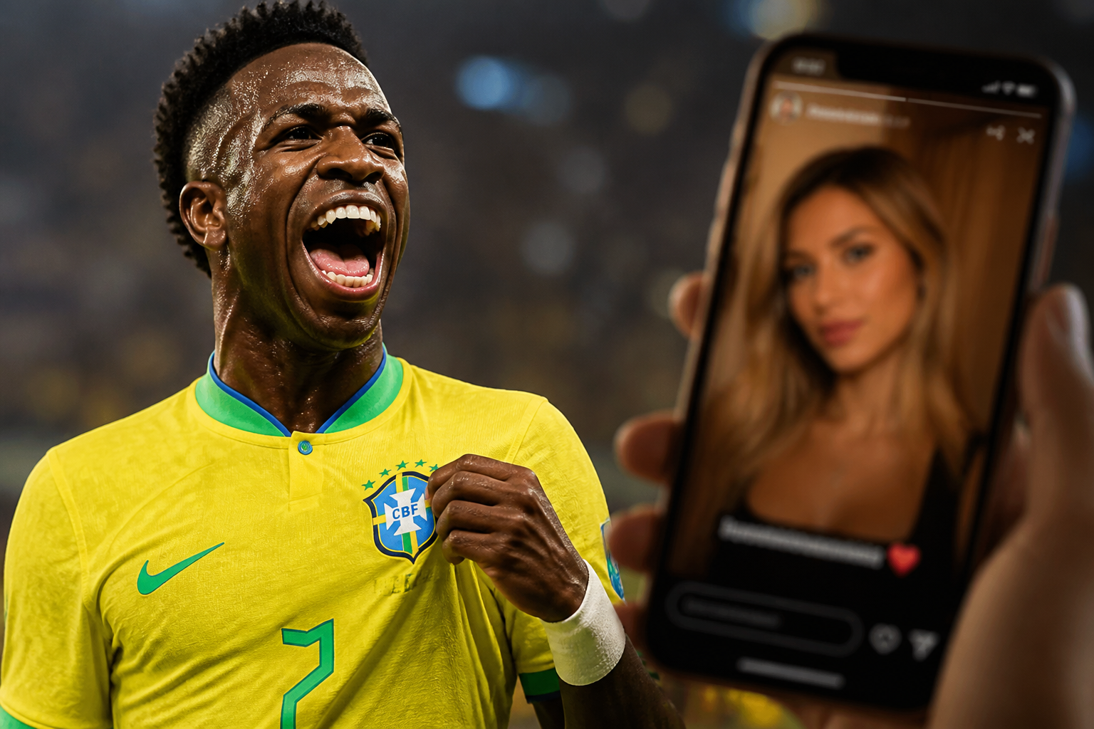 Vini Jr. elogia Virginia após vitória do Brasil e gera rumores