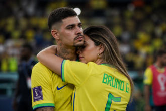 Ana Lídia apoia Bruno Guimarães após eliminação do Brasil na Copa