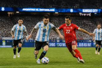 Argentina e Suíça disputam vaga na semifinal da Copa do Mundo 2026