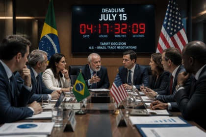 Brasil intensifica negociações com EUA para evitar tarifas sobre produtos