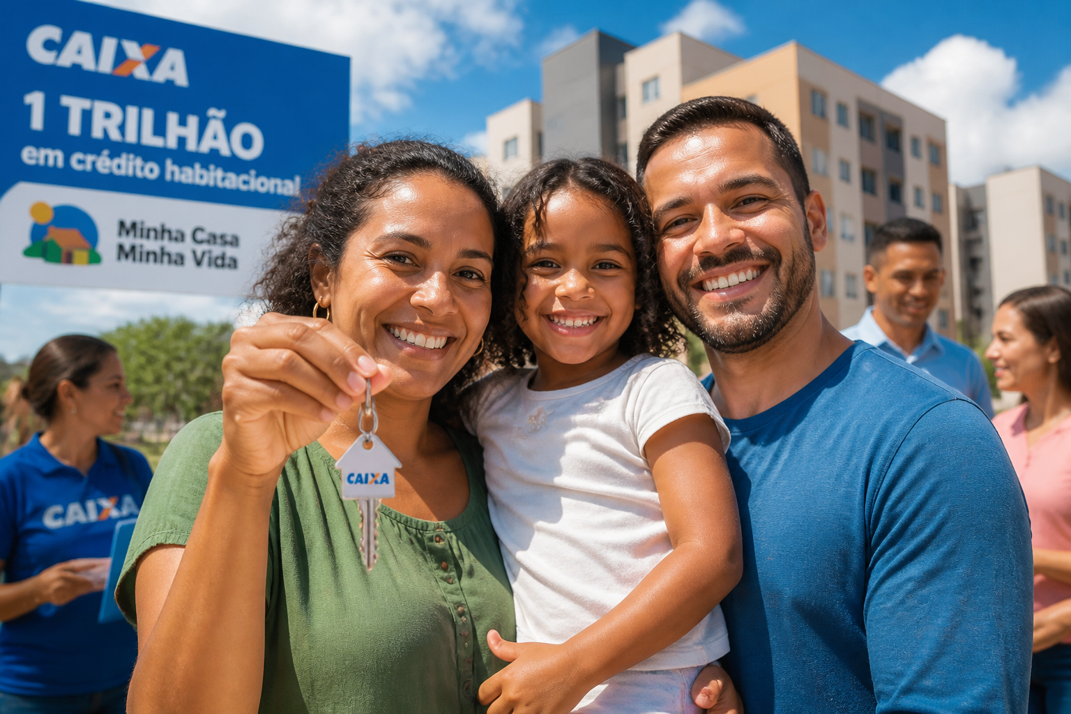Caixa Econômica alcança R$ 1 trilhão em crédito imobiliário