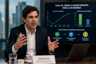 Durigan aponta juros altos como maior desafio da economia brasileira