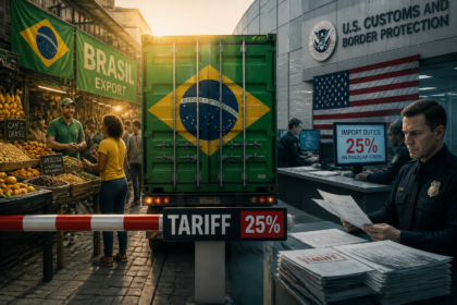 Estados Unidos impõem tarifa de 25% sobre produtos brasileiros