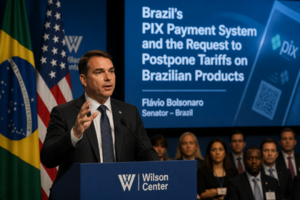 Flávio Bolsonaro defende o PIX e pede adiamento de tarifas nos EUA